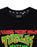 Teenage Mutant Ninja Turtles Mutant Mayhem Logo Mens Black Short Sleeved T-Shirt