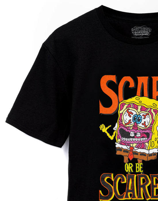 SpongeBob SquarePants 'Scare or Be Scared' Halloween Men's T-Shirt
