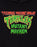 Teenage Mutant Ninja Turtles Mutant Mayhem Logo Mens Black Hoodie
