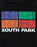 South Park Coloured Blocks Mens Black Hoodie