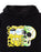 SpongeBob SquarePants Skull Mens Black Hoodie