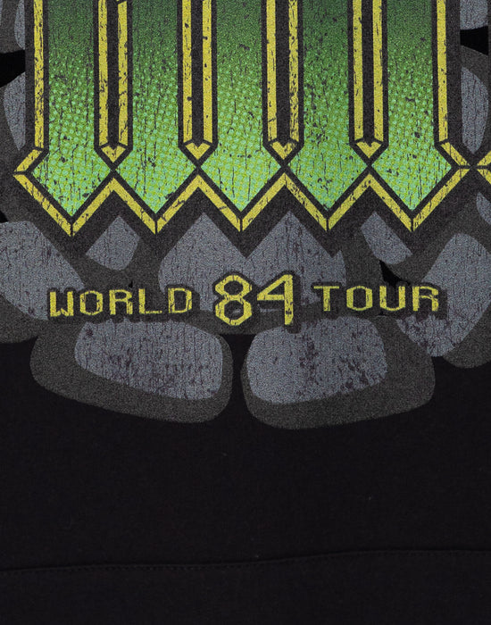 Teenage Mutant Ninja Turtles World 84 Tour Mens Black Hoodie