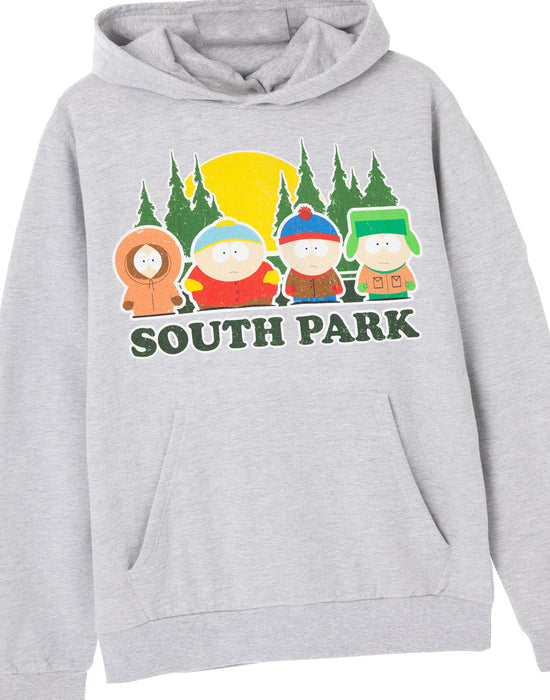 South Park Grey Mens Hoodie