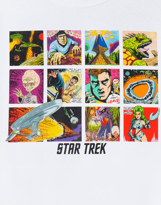 Fifth Sun Maglietta Star Trek: The Original Series Voodoo Comic – Uomo, Taglie Forti (4XL), Colore Nero
