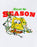 Spongebob SquarePants Adults Absorb The Season Christmas White T-Shirt