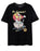 Sonic the Hedgehog Mens Chaos Hoops Black Short Sleeved T-Shirt