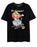 Sonic the Hedgehog Mens Chaos Hoops Black Short Sleeved T-Shirt