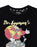 Sonic the Hedgehog Mens Chaos Hoops Black Short Sleeved T-Shirt