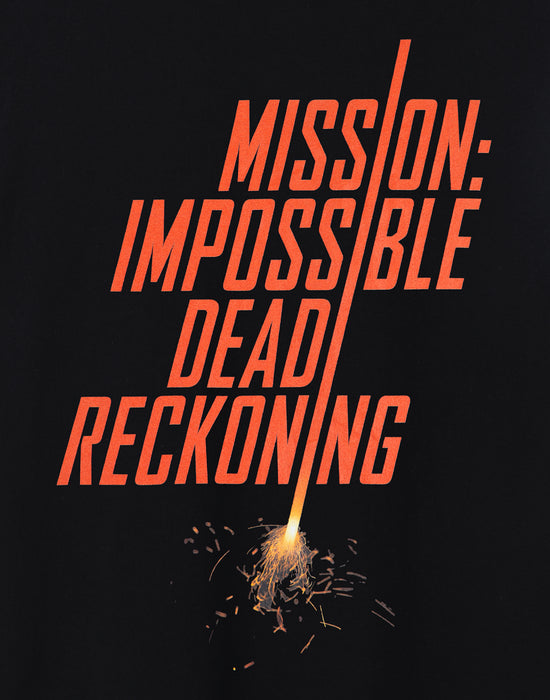 Mission Impossible Dead Reckoning Mens Black Short Sleeved T-Shirt