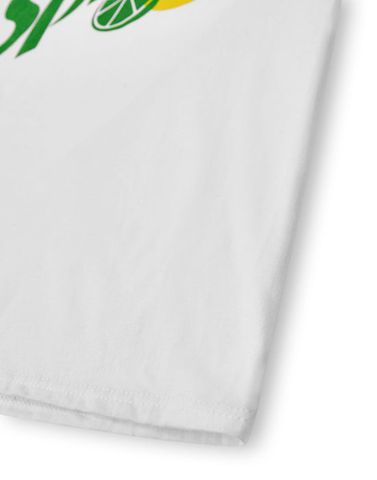 Coca Cola Logo Sprite Unisex White Short Sleeved T-Shirt