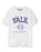 Yale Crest Logo Adults White Short Sleeved T-Shirt