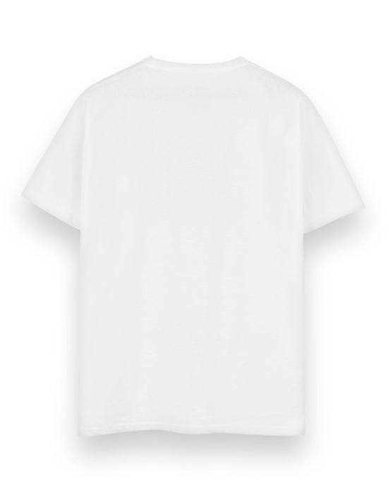 Yale Crest Logo Adults White Short Sleeved T-Shirt