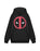 Marvel Deadpool Logo Mens Black Hoodie