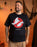 Ghostbusters Classic Logo Unisex Black Short Sleeved T-Shirt