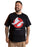 Ghostbusters Classic Logo Unisex Black Short Sleeved T-Shirt
