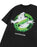 Ghostbusters Slime Logo Unisex Black Short Sleeved T-Shirt