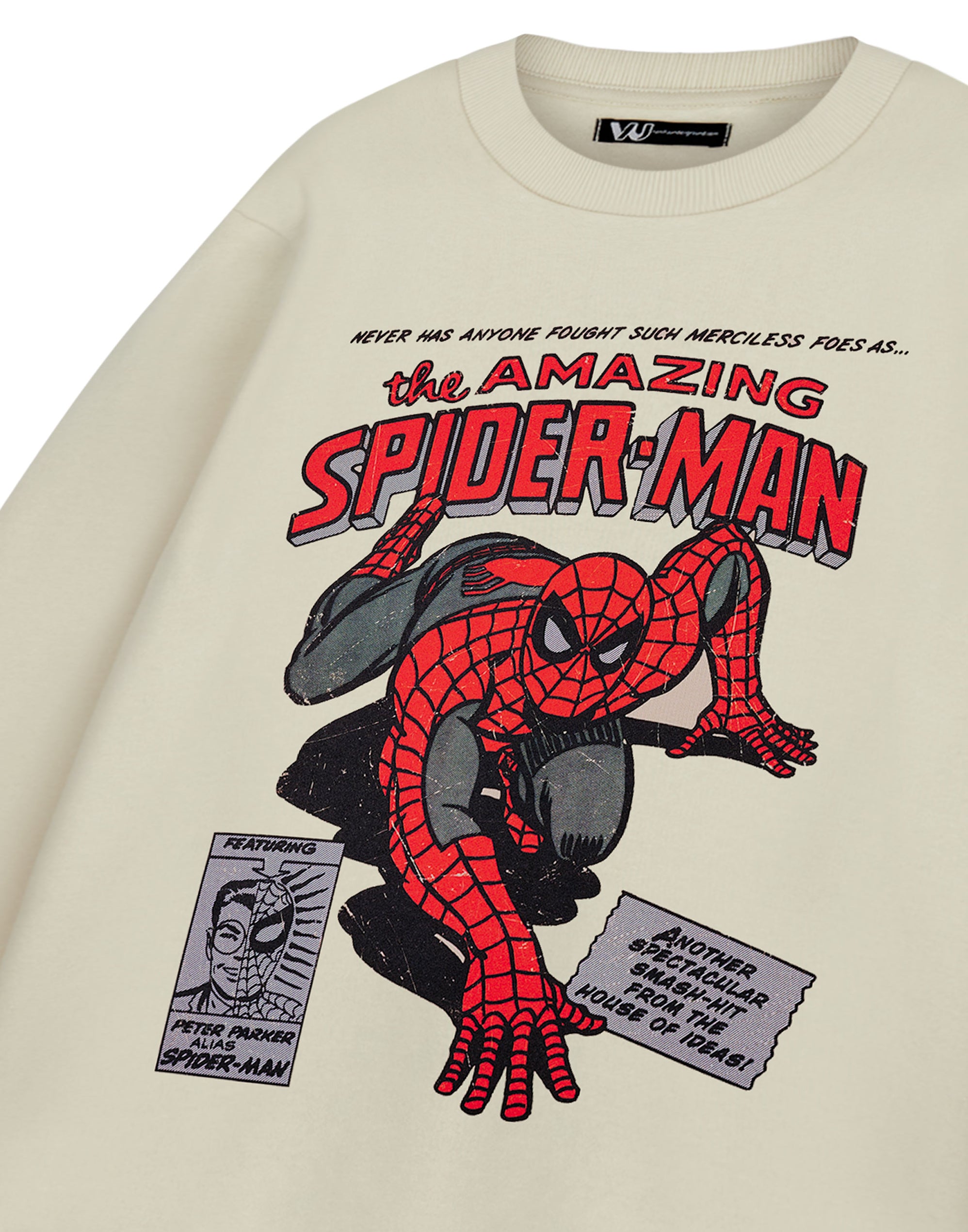 Children’s Sweatshirt Spider-Man Beige