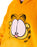 Garfield Character Face Mens Orange Blanket Hoodie