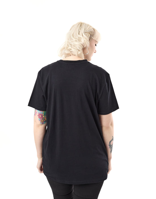 Disney The Nightmare Before Christmas Coffin Unisex Black T-Shirt