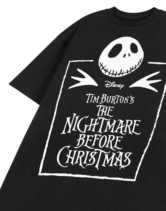 Disney Coffin Unisex Black Short Sleeved T-Shirt