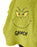 The Grinch Novelty Face Mens Green Blanket Hoodie