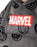 Marvel Logo Mens Grey Blanket Hoodie