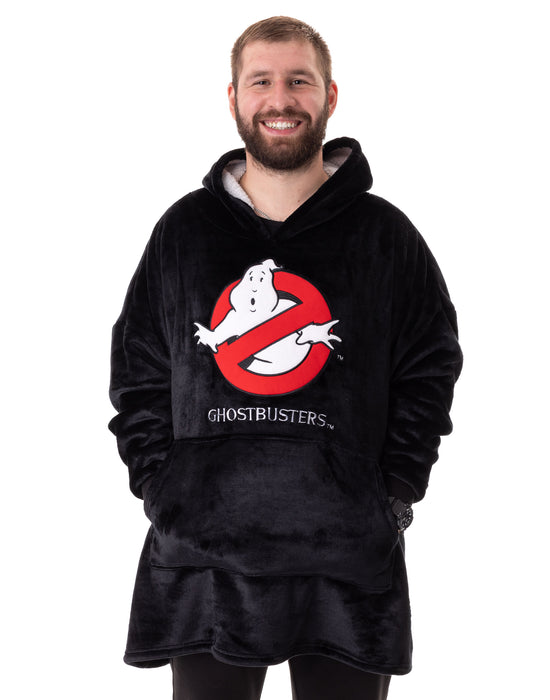 Ghostbusters Logo AOP Mens Multicoloured Blanket Hoodie