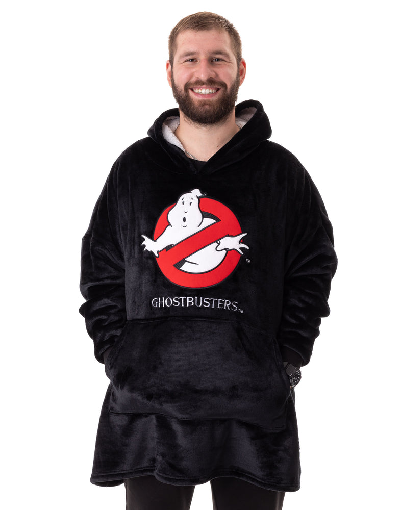 Ghostbusters Logo AOP Mens Multicoloured Blanket Hoodie