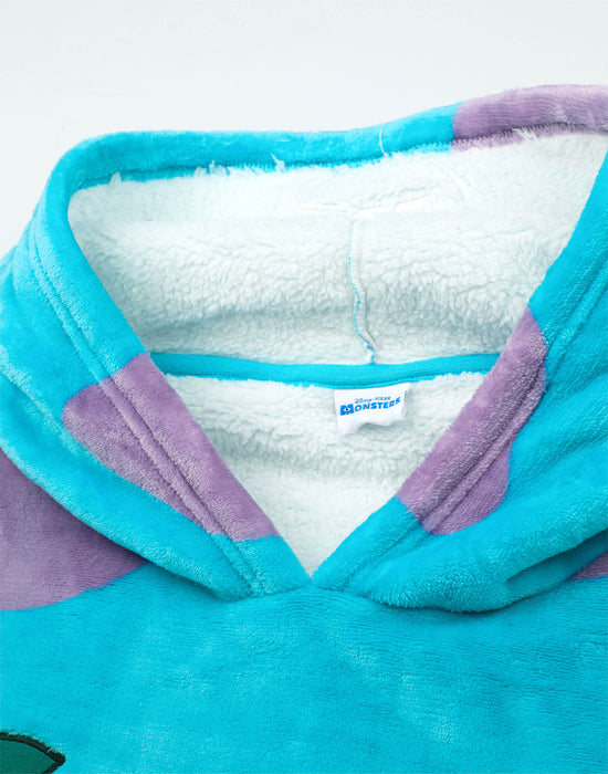 monsters inc sully sweatshirt Disney Pixar Monster Inc. Sully Adults Blue Blanket Hoodie — Vanilla Underground