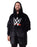 WWE Logo Mens Black Blanket Hoodie