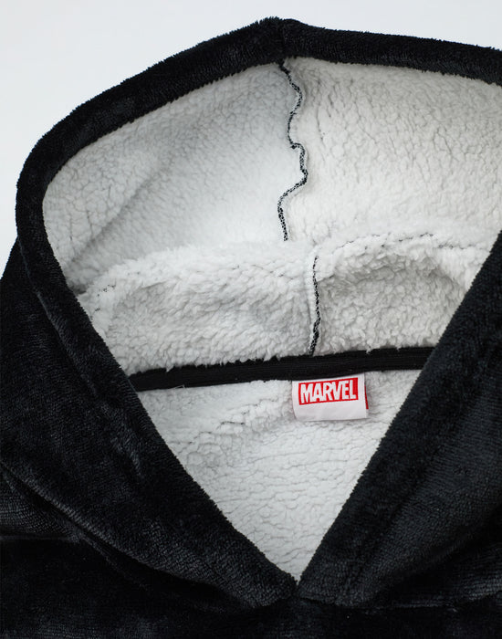 Marvel Venom Mens Black Blanket Hoodie