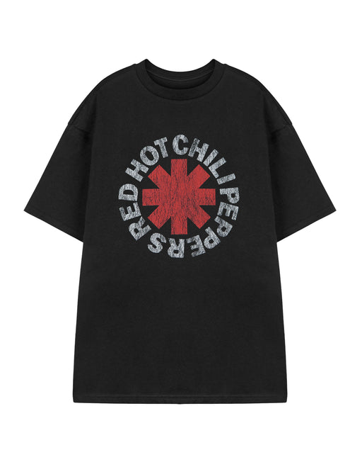 Red Hot Chili Peppers Logo T-shirt Unisex Black Short Sleeved T-Shirt