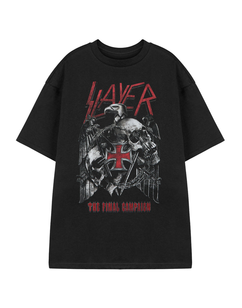 Slayer Eagle Mens Black Short Sleeved T-Shirt