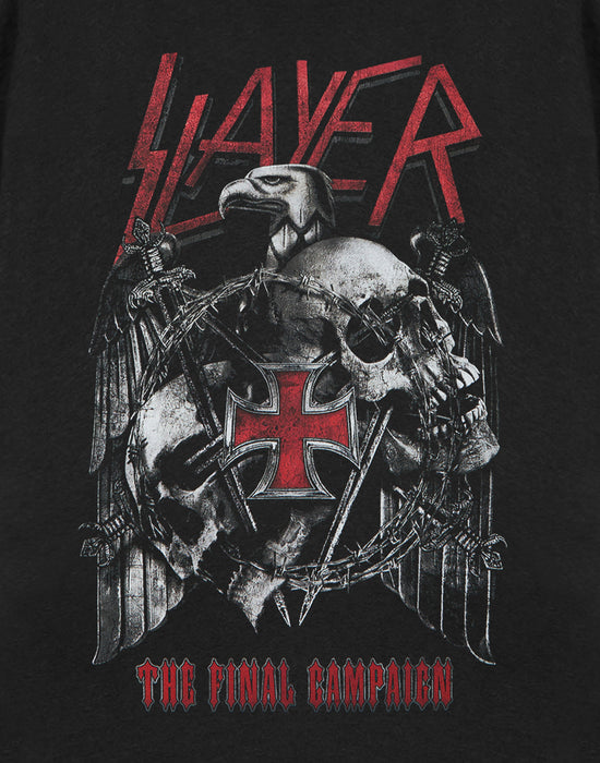 Slayer Eagle Mens Black Short Sleeved T-Shirt