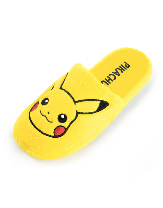 Pokemon Pikachu Unisex Yellow Mule Slippers