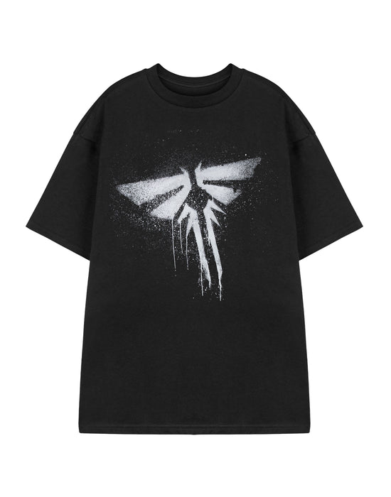 The Last Of Us Firefly Mens Black Short Sleeved T-Shirt