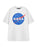 NASA Classic Logo Unisex White Short Sleeved T-Shirt
