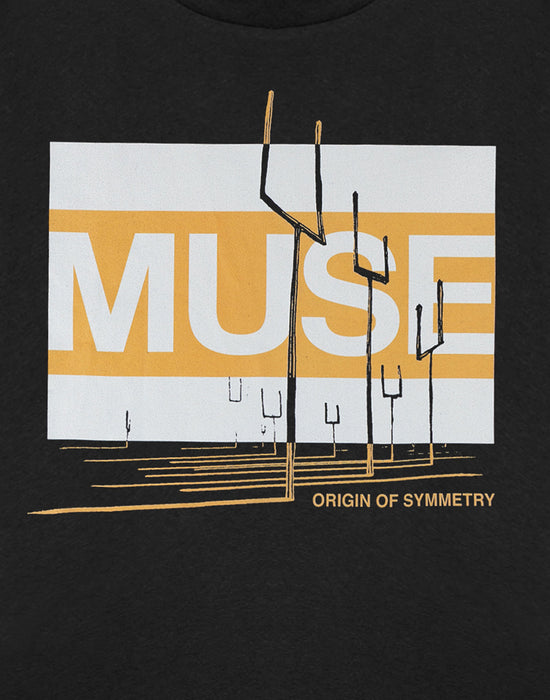 Muse Origin Of Symmetry Unisex Black Short Sleeved T-Shirt