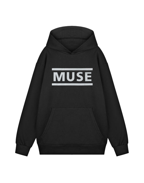 Muse Logo Unisex Black Hoodie