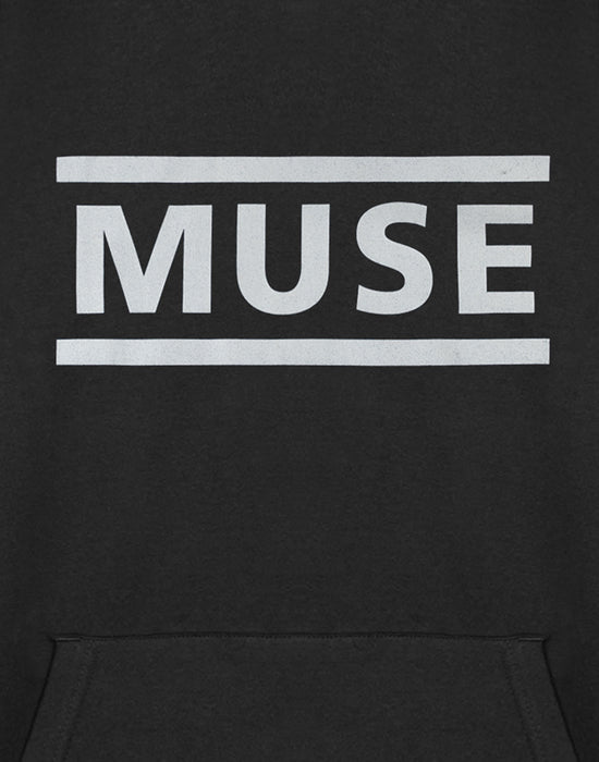 Muse Logo Unisex Black Hoodie