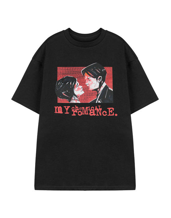 My Chemical Romance Three Cheers For Sweet Revenge Unisex Black Short Sleeved T-Shirt