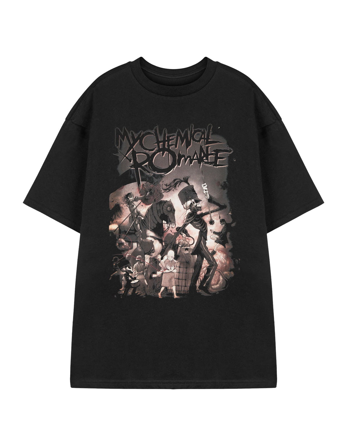 My Chemical Romance The Black Parade Unisex Black Short Sleeved T