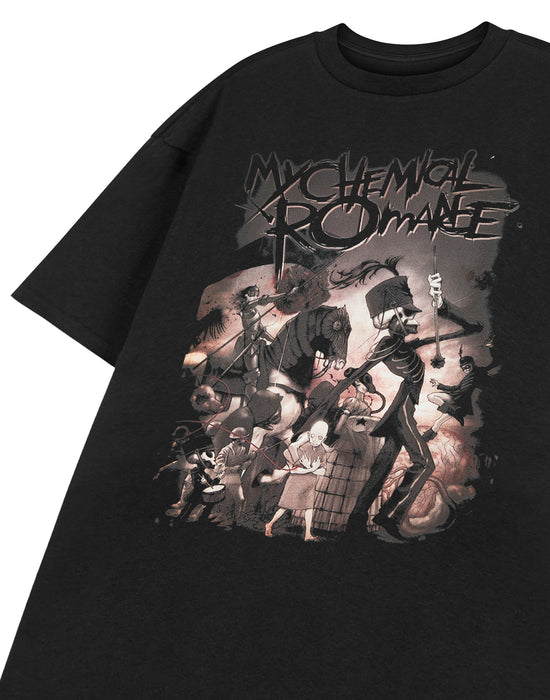 My Chemical Romance The Black Parade Unisex Black Short Sleeved T-Shir —  Vanilla Underground