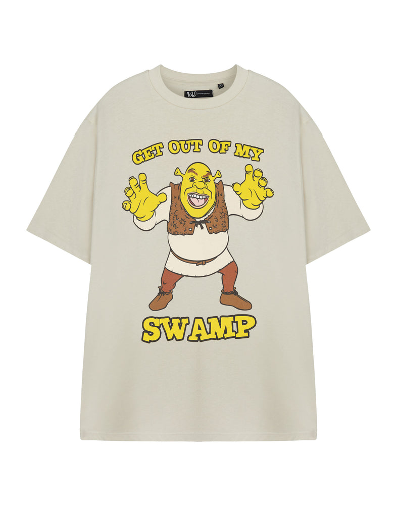 Shrek Shrek Unisex Beige Short Sleeved T-Shirt