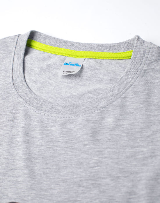 Disney Monster Inc Mens Multicoloured Short Sleeve Long Leg Pyjama Set