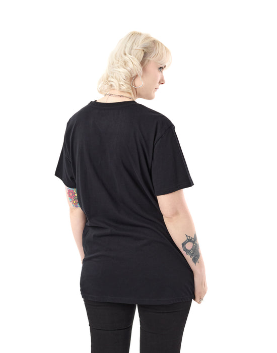 Charmed Smoke Unisex Black Short Sleeved T-Shirt