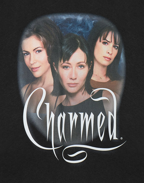 Charmed Smoke Unisex Black Short Sleeved T-Shirt