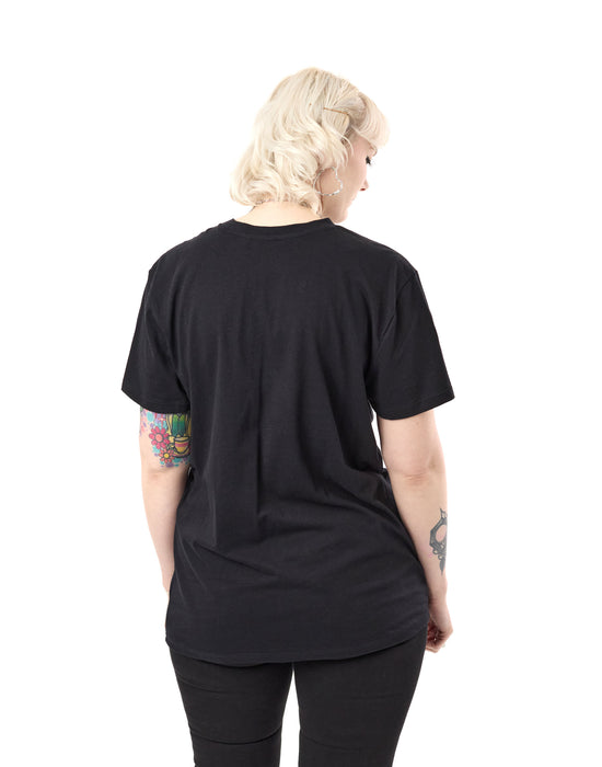 The Addams Family The Addams Family Unisex Black Short Sleeved T-Shirt