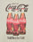 Coca Cola Sold Here Ice Cold Unisex Beige Short Sleeved T-Shirt