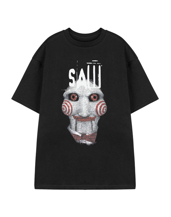 Saw Doll Mens Black Short Sleeved T-Shirt